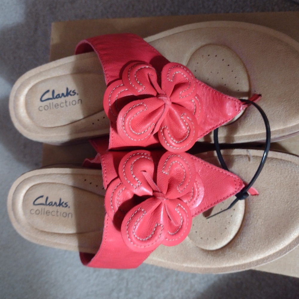 Clarks Women's Pink Sandals